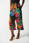 Joseph Ribkoff Gauze Tropical Print Culotte Pants-shopbody.com