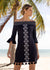 Cabana Life Essentials Metallic Coverluxe Smocked Dress-shopbody.com