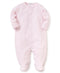 Kissy Kissy Dots Print Footie Pink - Body & Soul Boutique