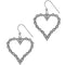 Brighton Twinkle Splendor Heart French Wire Earrings - Body & Soul Boutique