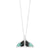 Dune Jewelry Whale Tail Necklace Turquoise Gradient - 4Ocean-shopbody.com