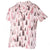 Amanda Blu Notch Collar Top - Pink Winter Wonderland-shopbody.com