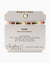 Skylar Paige - bestie - Morse Code Tila Beaded Bracelet - Grape and Green Groove-shopbody.com