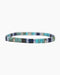 Skylar Paige - teacher - Morse Code Tila Beaded Bracelet - Bohemian Blue-shopbody.com