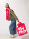 Shiraleah Very Merry Gifting Tote - Red-shopbody.com