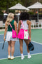 WanderFull Bright Pink HydroBag® with Pink and Cream Patterned Strap-shopbody.com