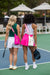 WanderFull HydroBag®Bright Pink with Pink & Cream Patterned Strap-shopbody.com