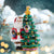 Christopher Radko Deck The Halls Santa Ornament-shopbody.com