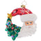 Christopher Radko Christmas With A Grin Santa Ornament-shopbody.com
