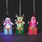 Roman 4"H Lighted Present Ornament-shopbody.com