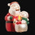 Roman 5.5'H Santa & Snowman Flicker Flame Night Light-shopbody.com