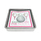 Mariposa White Golf Ball Beaded Napkin Box-shopbody.com