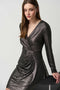 Joseph Ribkoff Novelty Knit Long Sleeve Sheath Dress- shopbody.com