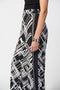Joseph Ribkoff Geometric Print Silky Knit Wide-Leg Pants-shopbody.com