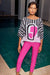 Joseph Ribkoff Abstract Print Georgette Poncho Top-shopbody.com