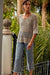 Joseph Ribkoff Culotte Jeans With Embellished Front Seam-shopbody.com