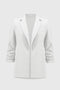 Joseph Ribkoff Woven Jacquard Boxy Blazer-shopbody.com