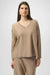 Joseph Ribkoff Sequined Sweater Knit Boxy Top-shopbody.com