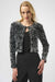 Joseph Ribkoff Sequined Velvet Cropped Cover-Up-shopbody.com