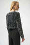 Joseph Ribkoff Sequined Velvet Cropped Cover-Up-shopbody.com