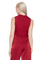ILTM Veronca Belize Satin Sleeveless Top - Lava-shopbody.com