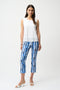 Joseph Ribkoff Millennium Abstract Print Crop Pull-On Pants-shopbody.com