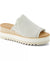 Toms Diana Diana Mule Wedge Sandal - White Onyx Denim/Fray