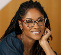 Peepers Tribeca - Gray Tortoise/Coral-shopbody.com