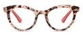 Peepers Tribeca - Gray Tortoise/Coral-shopbody.com