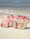 Spartina 449 Straw Beach Tote Tropic Flamingo-shopbody.com