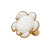 Charles Albert Alchemia Mother Of Pearl Sea Turtle adjustable Ring-shopbody.com