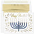 Masterpiece Studios Hanukkah Menorah Boxed Holiday Card-shopbody.com
