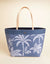 Spartina 449 Beach Tote Ogeechee Blue Palm-hopbody.com