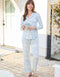 Spartina Pajama Top Palm Scene Blue-shopbody.com
