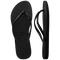 Havaianas Slim Glitter ll Flip Flop-black-shopbody.com