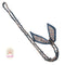 Miami Chains & Co. Blossom Blues Crossbody Phone Chain-shopbody.com