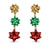Amanda Blu Gold Bow Drop Earrings-shopbody.com