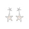 Amanda Blu Silver MOP Starfish Drop Earrings-shopbody.com