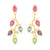 Amanda Blu Gold CZ Christmas Lights Earrings-shopbody.com