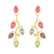 Amanda Blu Gold CZ Christmas Lights Earrings-shopbody.com