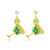 Amanda Blu Gold CZ Margarita Earrings [ shopbody.com