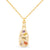 Amanda Blu Gold CZ Bottle Necklace-shopbody
