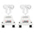 Amanda Blu Silver CZ Just Married Earrings-shopbody.com