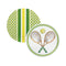 Mariposa Tennis Racquet Coaster Refill-shopbody.com