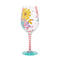 Lolita Best Mom Ever Hand-Painted Wine Glass-shopbody.com