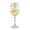 Lolita Life with FriendsHand-Painted Wine Glass-shopbody.com