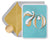 Papyrus Embossed 70 Birthday Card-shopbody.com