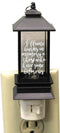 Roman 6.25"H Memorial Lantern Nightlight-shopbody.com