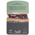 Scout Stone Wrap - Amethyst/Silver - Stone of Protection-shopbody.com