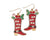 Periwinkle Earrings- Ho Ho Ho Boots